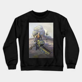 Jetbike Rider Crewneck Sweatshirt